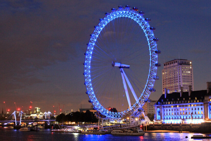 London eye Londýn